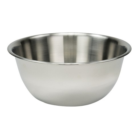 Winco Mixing Bowl, Deep, Heavy-duty Stainless Steel, 0.6 Mm, 8 Quart :  Target