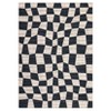 Geometric Area Rug Washable Rugs, Farmhouse Living Room Rugs for Bedroom, Contemporary Low Pile Non-Slip Rug - 3 of 4