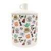 Silver Buffalo The Office Icons Ceramic Snack Jar With Molded Knob Lid | 10 Inches Tall - 3 of 4