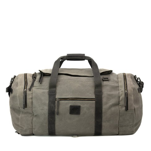 Kodiak Leather Co. 55L Nomad Canvas Duffel Sage