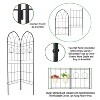 Lorna 2 Pack 78.7"x19.7" Metal Garden Trelli, Tiered Planters for Climbing Plants,  Outdoor Furniture Near Me - The Pop Home - 4 of 4
