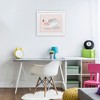 Stupell Industries White Swan with Pink Ribbon Framed Print Under Glass Art - 3 of 4
