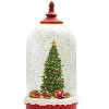 Christmas Tree Snow Globe – Plastic 10.5H – Indoor Holiday Decor – By Melrose - 2 of 3