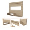 55" Manufactured Wood Rectangular Floating Entertainment Center with 3 Shelves for Living Room and Bedroom - 2 of 4