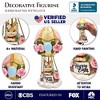 Springtime Voyage Easter Bunny Hot Air Balloon Figurine, 7" Charming Holiday Decor| OrnamentallyYou - 3 of 4