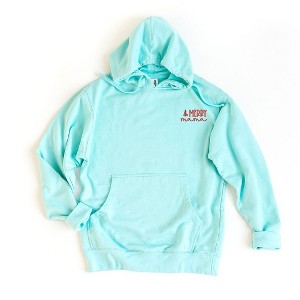 Simply Sage Market Women's Graphic Hoodie Embroidered Merry Mama Tree - 1 of 3