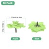 Unique Bargains Silk Rose Artificial Flower Heads Bouquet Decor - 3 of 4