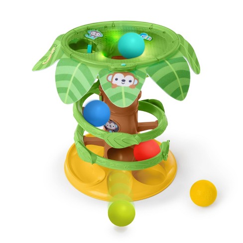 Bright Starts Tropical Twirl Ball Play Toy Target