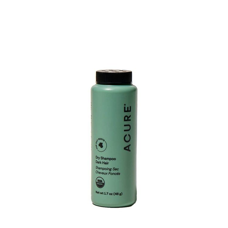 Acure Brunette to Dark Hair Dry Shampoo - 1.7oz: Vegan, Oil Control, Paraben & Sulfate-Free, Rosemary Scent, 1 of 5