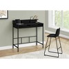 Monarch Specialties Computer Desk Home Office Standing Storage Shelves 48InchL Work Laptop Metal Laminate Grey Black Contemporary Modern - 4 of 4