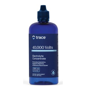 Trace Minerals 40,000 Volts! Electrolyte Concentrate 8 fl oz Liq - 1 of 3