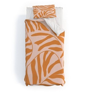 Deny Designs Jae Polgar Palm 4 Twin/Twin Xl Duvet and Sham Set (2-3pc Set) - 1 of 4