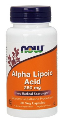 Alpha Lipoic Acid 250 mg by Now Foods  -  60 Capsule