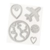 American Crafts Coast-to-Coast Metal Die Set-5/Pkg - 4 of 4