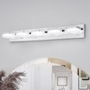 DAKAFUL LED Bathroom Vanity Light with Stepless Dimming, Acrylic Design Fixture Over Mirror, Wall Light for Bathroom/Mirror Area/Bedroom - 2 of 4