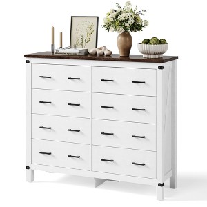 Dresser for Bedroom, Modern Dressers with Spacious Storage and Metal Handles - 1 of 4