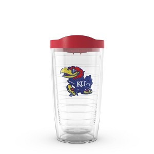 NCAA Kansas Jayhawks 16oz Primary Logo Classic Tumbler - 1 of 4