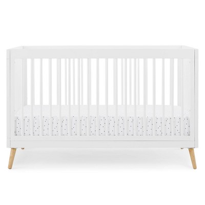 Delta Children Jordan 4-in-1 Convertible Crib - Bianca White