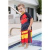 Disney Cars UPF 50+ Pullover Rash Guard and Swim Trunks Outfit Set Toddler Sizes (2T - 7-8) - 3 of 4