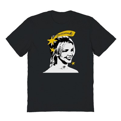 Britney Spears Crossroads Men's Star Short Sleeve Graphic Cotton T-shirt