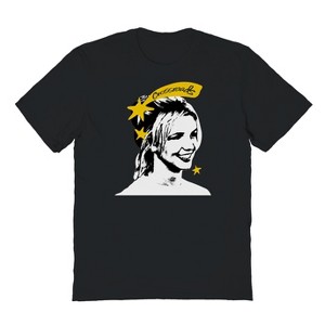 Britney Spears Crossroads Men's Star Short Sleeve Graphic Cotton T-shirt - 1 of 1
