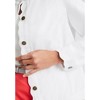 Jessica London Women's Plus Size Scalloped Denim Jacket - 3 of 4