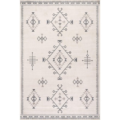 Nuloom Evalyn Southwestern Pet Friendly Machine Washable Area Rug