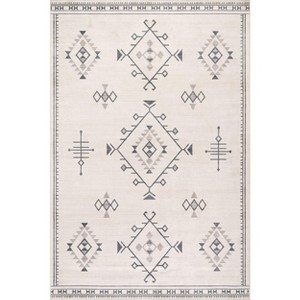 Nuloom Evalyn Southwestern Pet Friendly Machine Washable Area Rug - 1 of 4