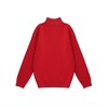 Clearlove Girls Christmas Turtleneck Sweaters, Kids Long Sleeve Chunky Knit Pullover, Winter Xmas Warm Cute Funny Jumper Tops - 3 of 4