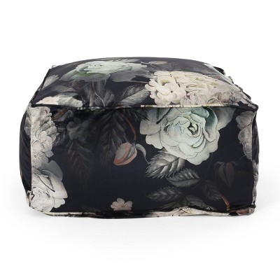 Reigle Traditional Large Fabric Pouf - Christopher Knight Home