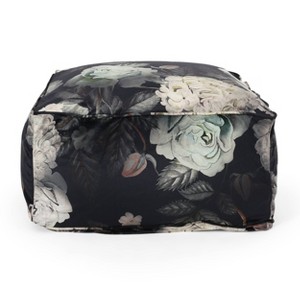 Reigle Traditional Large Fabric Pouf - Christopher Knight Home - 1 of 4