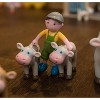 HABA Little Friends Spotted Calf - 2.75" Holstein Farm Animal Toy Figure - 2 of 4