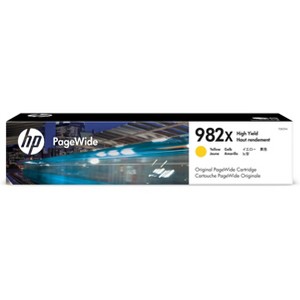 HP Inc. 982X High Yield Yellow Original PageWide Cartridge, ~16,000 pages, T0B29A - 1 of 4