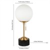 17.75' Table Lamp in White - Henn&Hart - 3 of 4