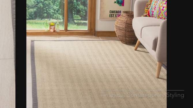 Natural Fiber NF134 Power Loomed Area Rug  - Safavieh, 2 of 5, play video