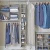 Racxily (2 pack)Polyester & Cotton 10-Shelf Hanging Adult Closet Organizer with 4 Side Pockets - 2 of 3