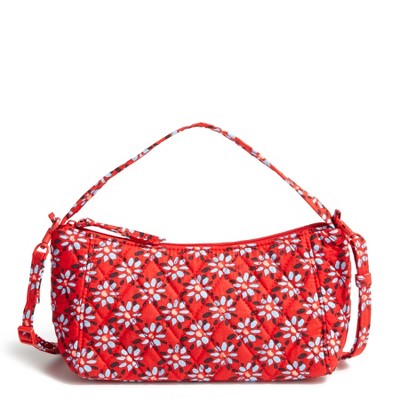 Vera Bradley Women's Outlet Cotton Mini Slouchy Crossbody Bag
