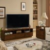 63''Entertainment Center For TVs Up To 75 Inch,Modern Minimalist TV Stand With Wood Drawers,Media Console for Living Room-Maison Boucle - 3 of 4
