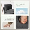 WestinTrends Hearthside 68.5" Corduroy Upholstered Indoor Chaise Lounge Chair - 4 of 4