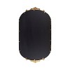 Kate & Laurel All Things Decor 24"x41" Arendahl Capsule Wall Mirror Gold - image 4 of 4