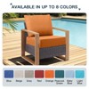 Buenhomino 24"x22" Outdoor Deep Seat Cushion Set, 6-inch Thicked Waterproof Patio Furniture Cushions with Removable Cover,8 Colors - 3 of 4