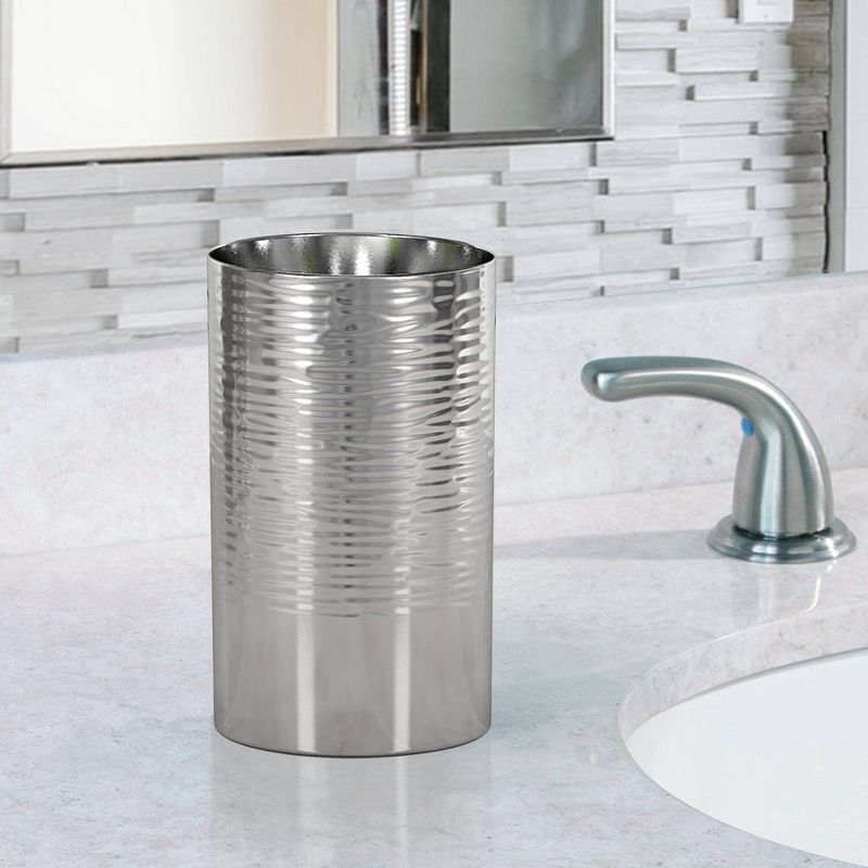 Metropolitan Metal Cup for Bathroom Vanity Countertops - Nu Steel, 6 of 8