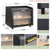 Double Layer Large Bread Box, Bamboo Bread Box for Kitchen Counter, Bread Containerr, Bamboo Bread Storage Container w/ Acrylic Clear Door - 3 of 4