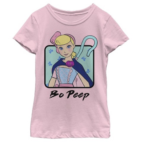 Toy Story Girl's Toy Story Bo Peep Frame T-Shirt - Light Pink - X Small