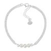 Silpada 'Pearl City' Sterling Silver Freshwater Pearl Bracelet, 7" + 1" - 3 of 4