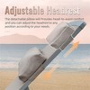 SKRAN Patio Chaise Lounge Set,Adjustable Pool Lounge Chairs,for Sunbathing,Beach,(Only includes 2 Lounge Chairs with Headrest & 1 Table) - 4 of 4