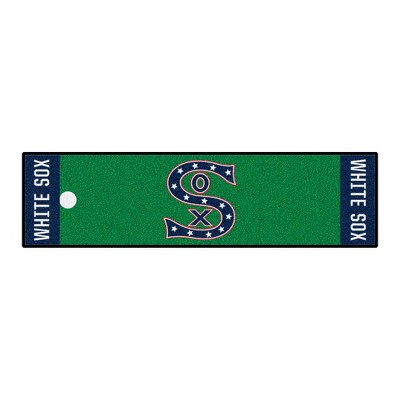 MLB Chicago White Sox 1917 Retro Collection 1.5'x6' Putting Mat - Green