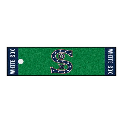 MLB Chicago White Sox 1917 Retro Collection 1.5'x6' Putting Mat - Green