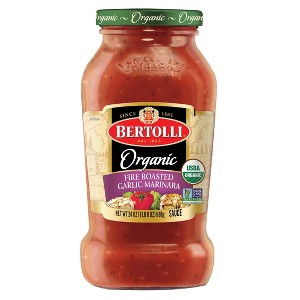 Bertolli Organic Fire Roasted Garlic Marinara Pasta Sauce - 24oz - 1 of 4