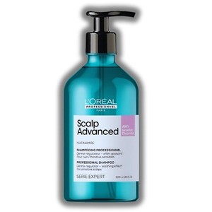 L'Oreal Serie Expert Scalp Advanced Anti Discomfort Shampoo (16.9 oz LARGE) Loreal Dermo-Regulator Soothing Effect for Sensitive Hair Scalps - 1 of 3